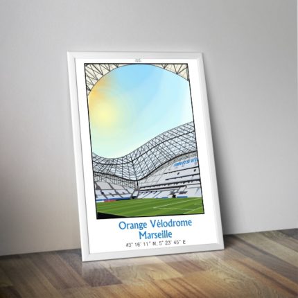 Affiche stade velodrome